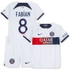 Conjunto (Camiseta+Pantalón Corto) Paris Saint-Germain Fabian 8 Segunda Equipación 23-24 - Niño